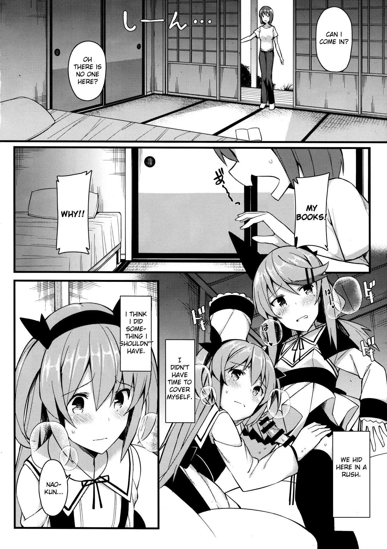 Hentai Manga Comic-If I Let Out a Sound We'll Get Caught!-Read-13